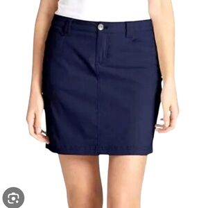 Eddie Bauer Women's Adventurer Skort 2.0 In Navy Blue Sz 14